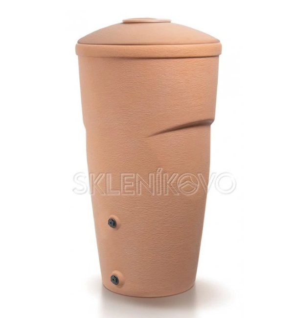 Sud na dažďovú vodu WALLYCAN terakota 270l